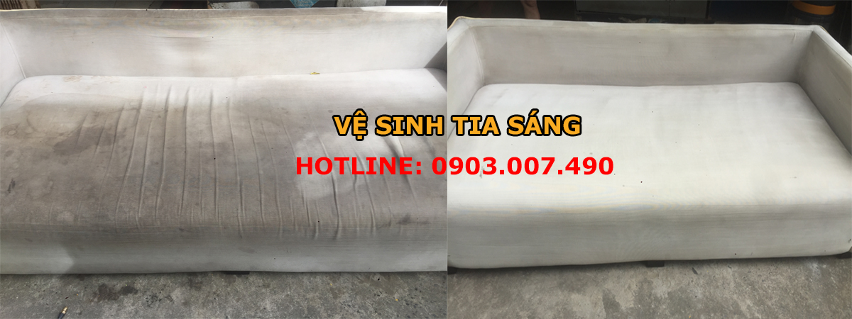 Dịch vụ giặt ghế sofa giá rẻ tại nhà do Tia Sáng cung cấp đến khách hàng